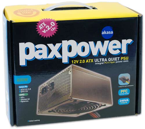 Akasa PaxPower AK-P400FG: test 400W zdroje