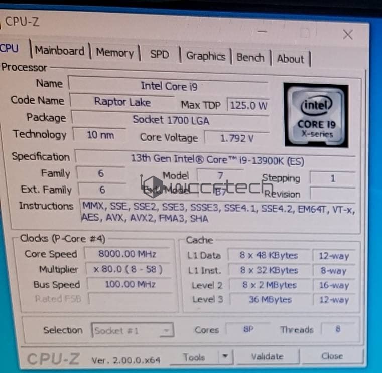 Přetaktovaný Intel i9-13900K dosáhl na 8 GHz a to je prý teprve začátek