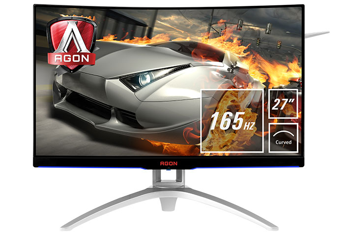 AOC AGON AG272FCX6 je zakřivený herní monitor