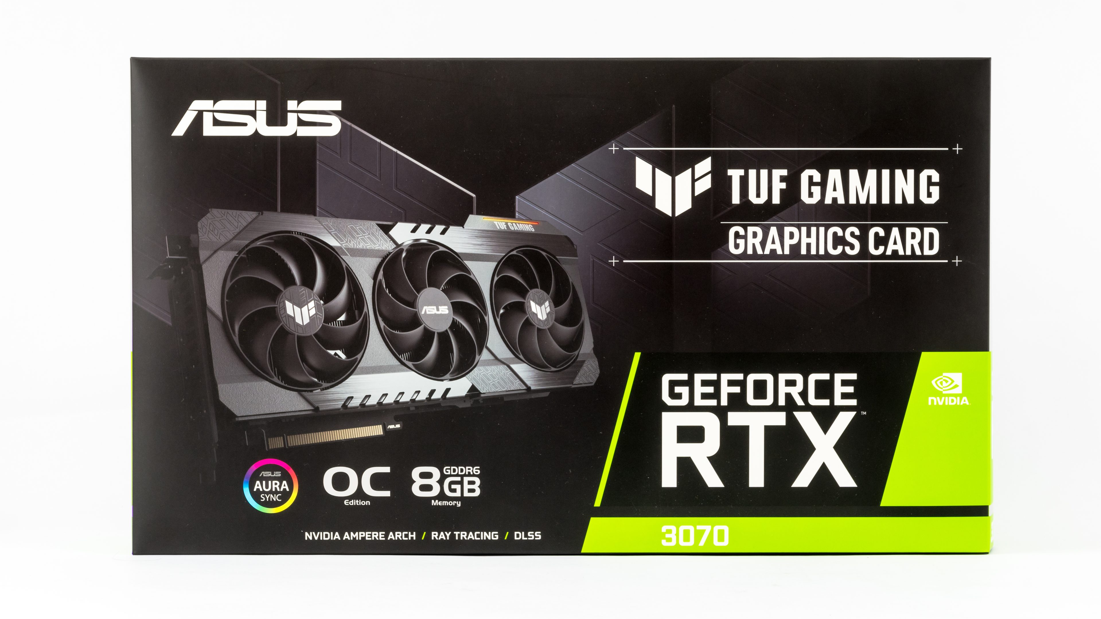 Test Asus TUF Gaming GF RTX 3070 O8G: karta bez chyby