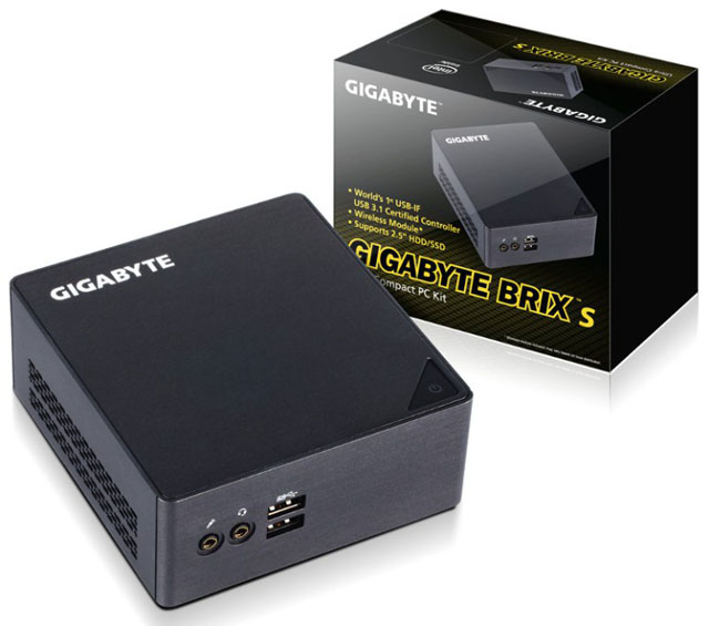 Gigabyte uvádí na trh čtyři mini-PC série Brix s rozhraním Thunderbolt 3