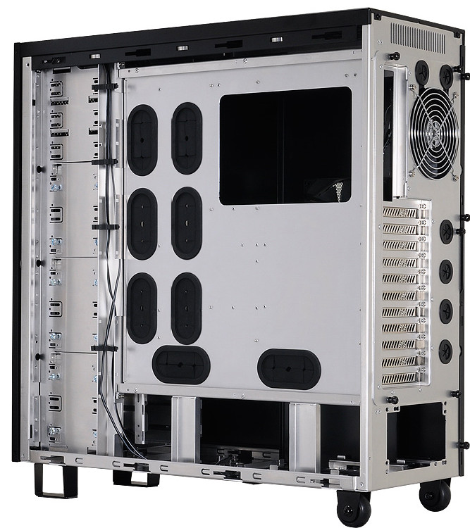 Lian Li PC-A79: Hliníková full tower skříň s kolečky