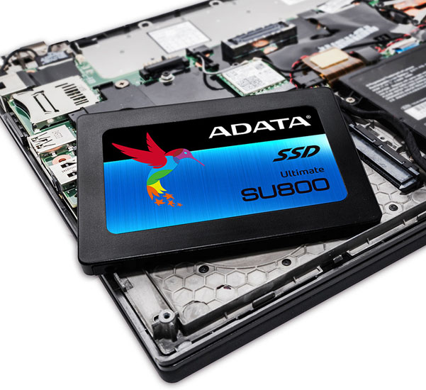 Adata uvádí na trh novou řadu SSD Ultimate SU800 s 3D NAND flash čipy