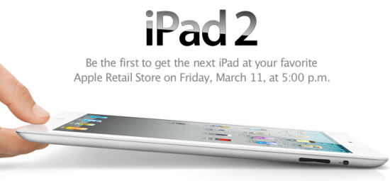 Šílenství začíná, dnes se začal prodávat iPad 2