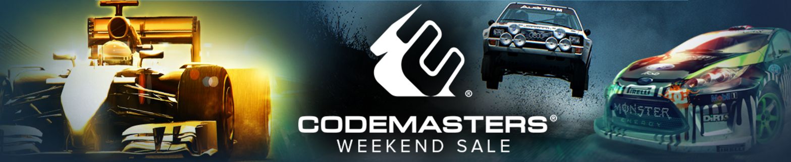 Závodíte rádi? Tak se stavte na Steamu ve výprodeji společnosti Codemasters