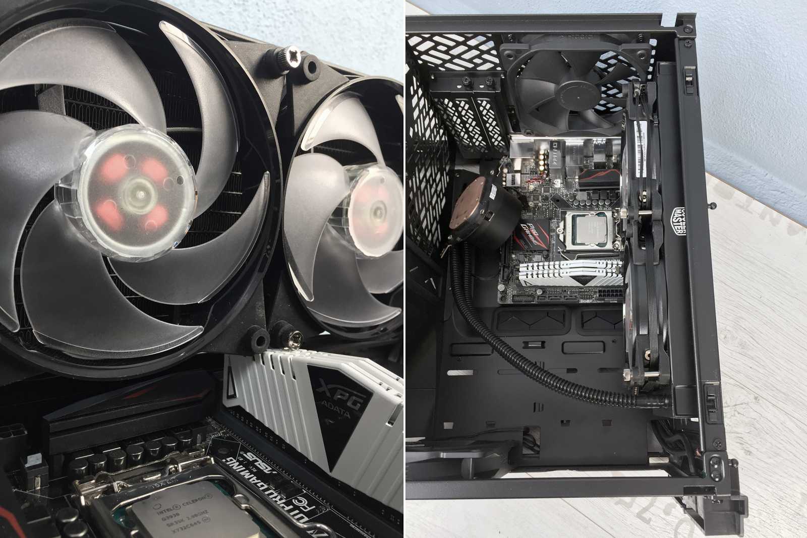 Test skříní Fractal Design Meshify 2 Mini a Define 7 Nano