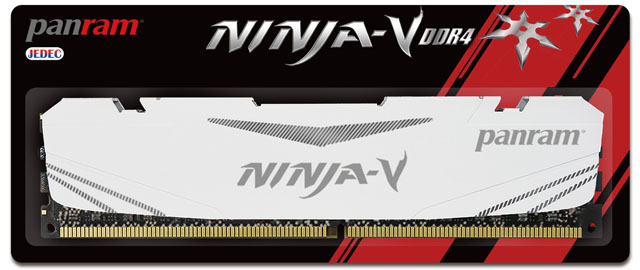 Panram rozšiřuje svoji řadu DDR4 pamětí Ninja-V o nové modely s frekvencí až 3300 MHz