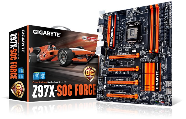 Gigabyte Z97X-SOC Force: nástroj pro overclockery