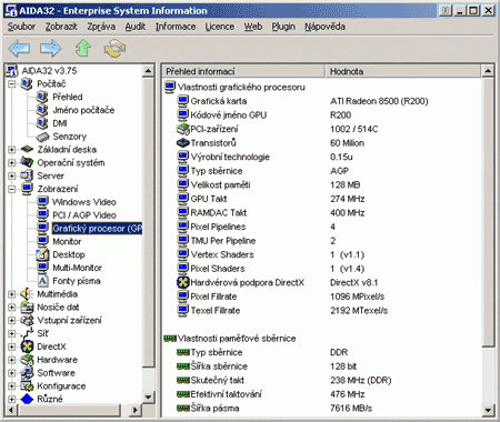 AIDA32: konkurence pro SiSoft Sandru?