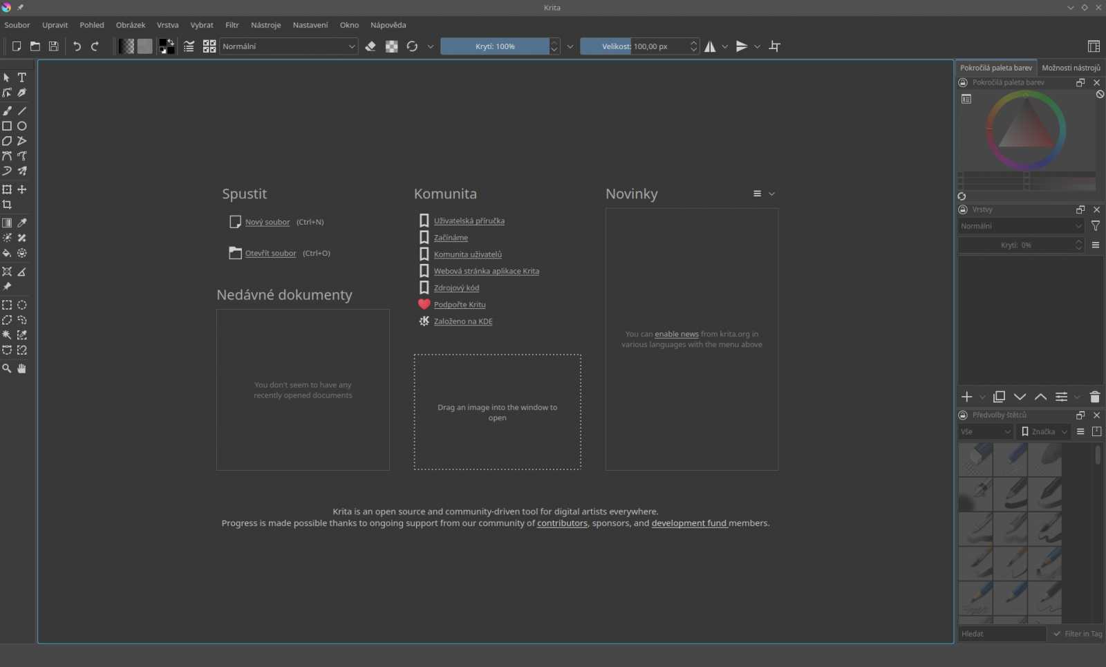 Jak na grafiku zdarma? Grafické editory (nejen) pro linux