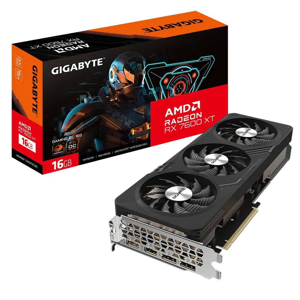 Test Gigabyte Radeon RX 7600 XT Gaming OC 16GB: Když vám už 8 GB nestačí