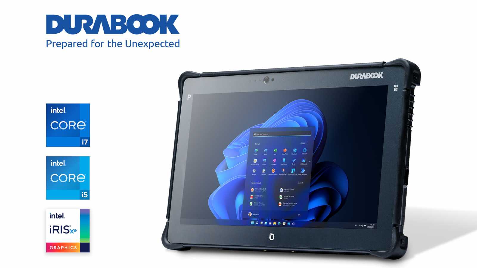 Tablet do nepohody, Durabook vybavil model R11 novou generací Intel procesorů