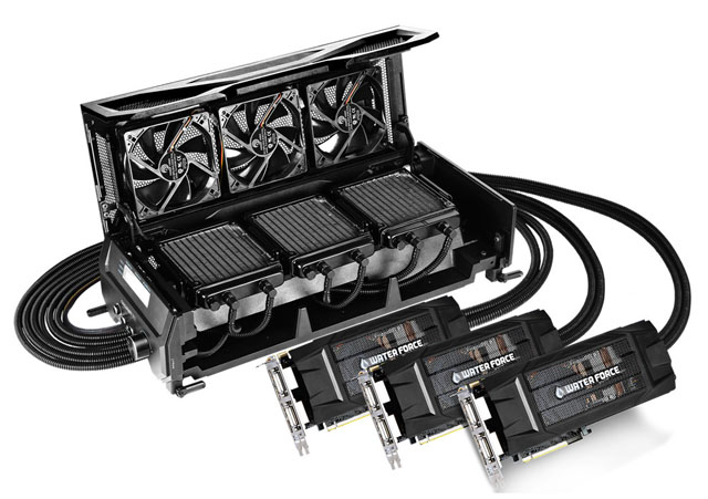 Gigabyte GTX 980 WaterForce Tri-SLI: trojité grafické monstrum chlazené vodou