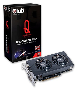 Club 3D přidává další Radeony R9 270X do své nabídky