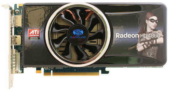 Sapphire Radeon 4860 je venku