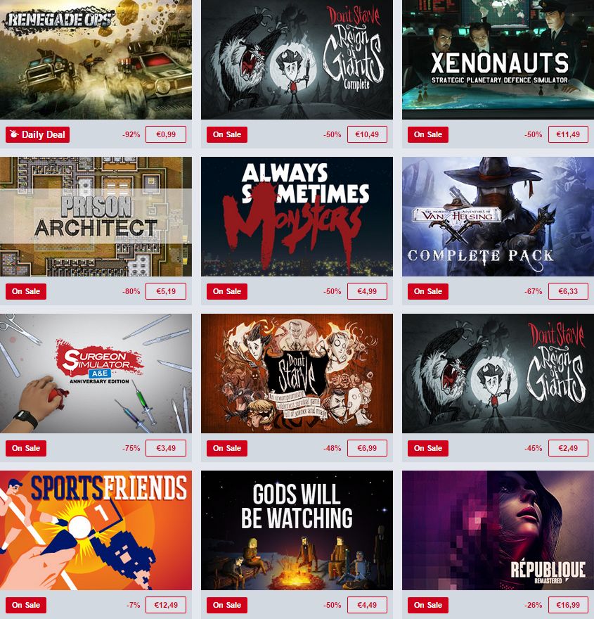 Na Humble Bundle začal jarní výprodej her