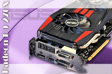 Asus Radeon R9 270X DirectCU II TOP — HD 7870 OC za pět tisíc