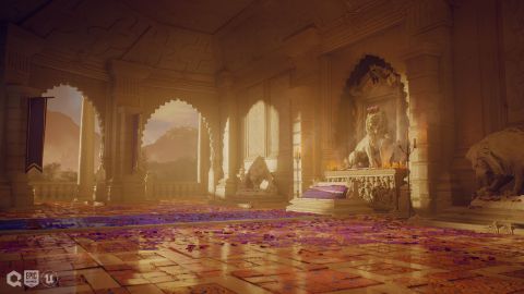 Quixel-Ninety-Days-in-Unreal-Engine-5-Fantasy-Temple