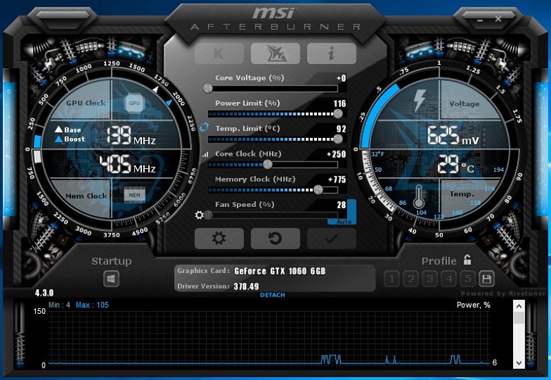  MSI AfterBurner 4.3.0 