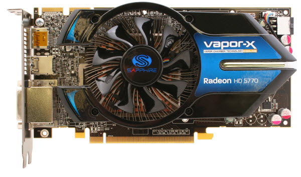 Sapphire Radeon HD 5770 Vapor-X: tichá ledová bestie