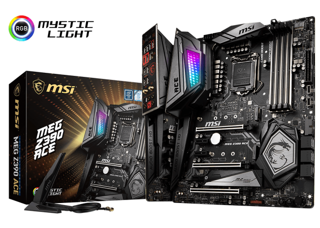 Intel Core i9–9900K a MSI MEG Z390 ACE v testu