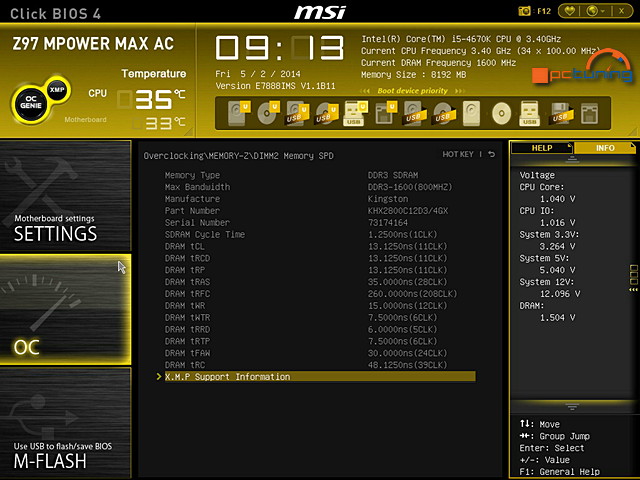 MSI Z97 MPOWER MAX AC: s Intel Z97 pro Haswell Refresh