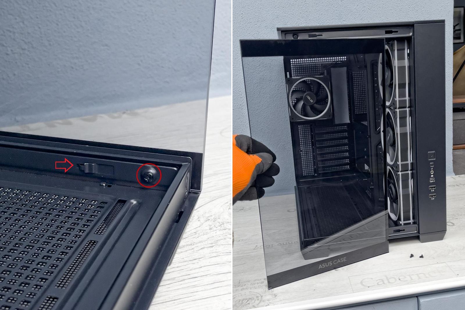 Test skříně ASUS A32 PLUS – světelná show v hlavní roli