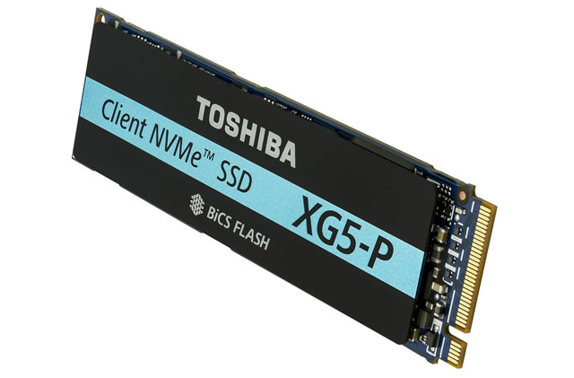 Toshiba odhalila nové NVMe SSD do slotu M.2 řady XG5-P s kapacitou až 2 TB