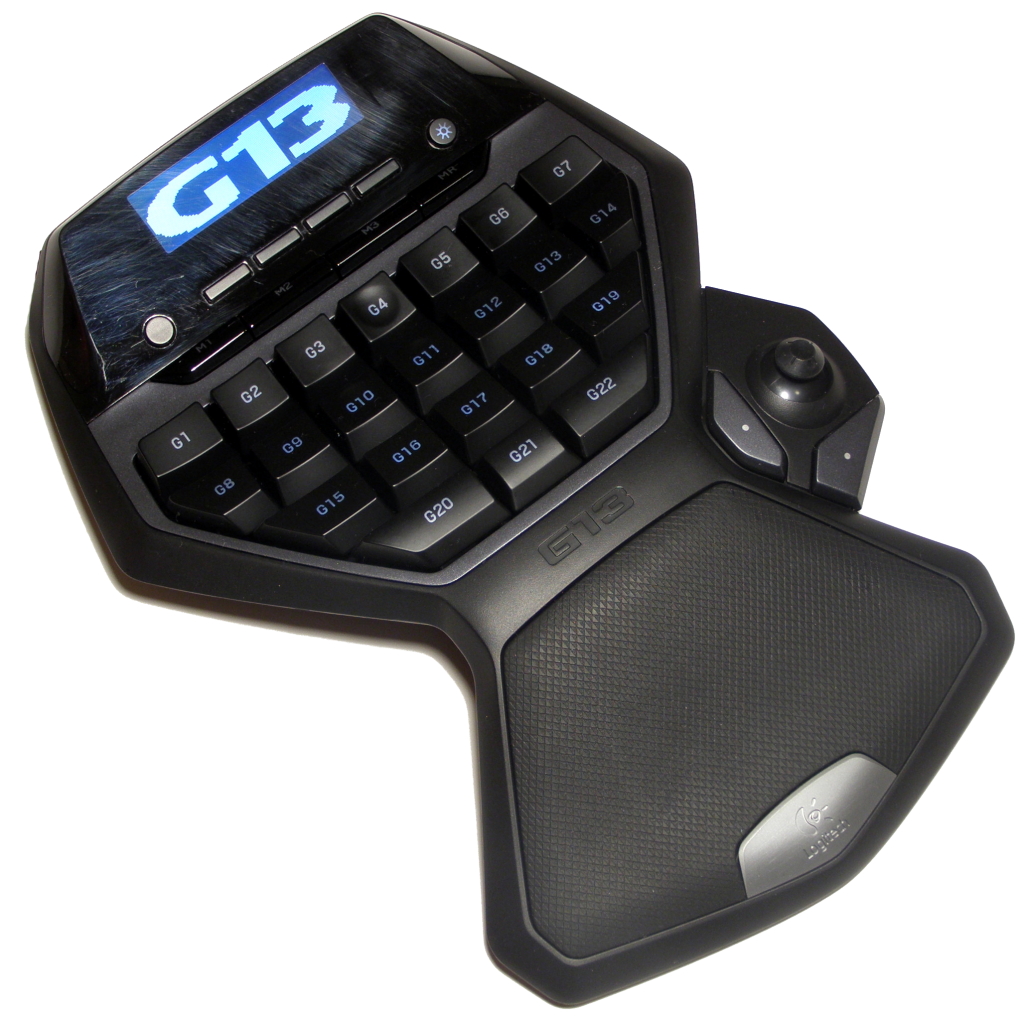 Logitech G13 Gameboard – Zahoďte klávesnice