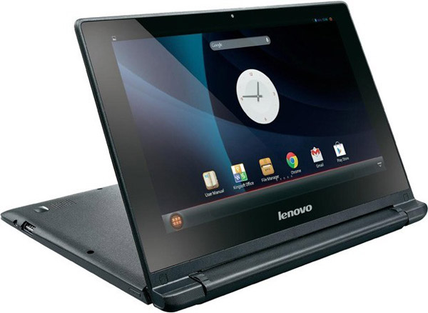 IdeaPad A10 -  první Android notebook od Lenovo oficiálně představen