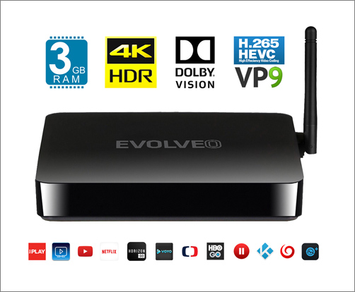 Evolveo MultiMedia Box M8: Multimediální centrum s Androidem