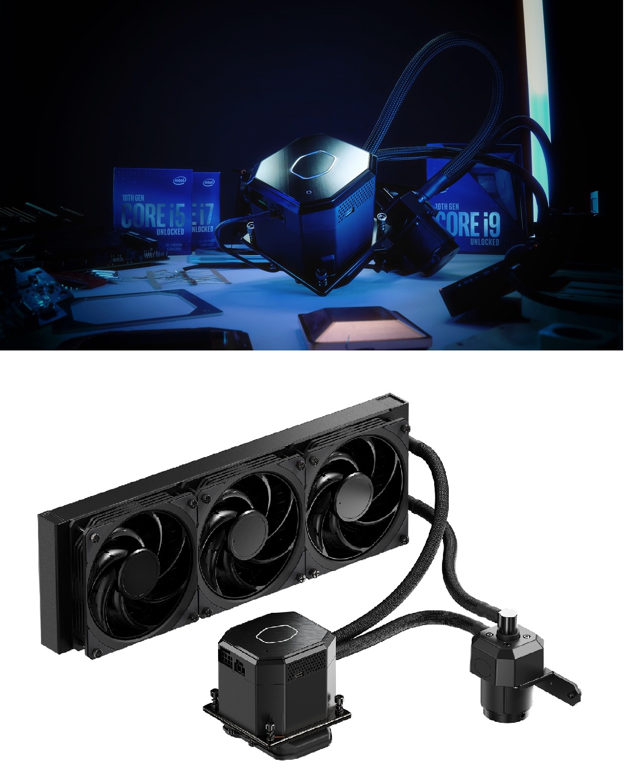 Intel a Cooler Master představují revoluční chladič MasterLiquid ML360 Sub-Zero