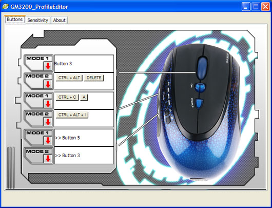 Saitek GM3200 - dravec s 3200 CPI