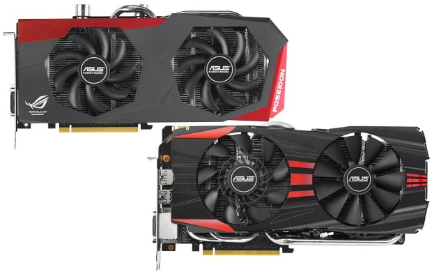 2× Asus: GeForce Poseidon GTX 780 a GTX 780 Ti DC2 OC