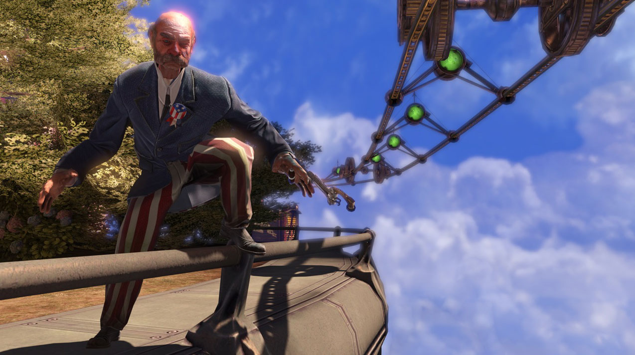 BioShock Infinite: futuristická řežba v létajícím městě jako z pera Julese Verna