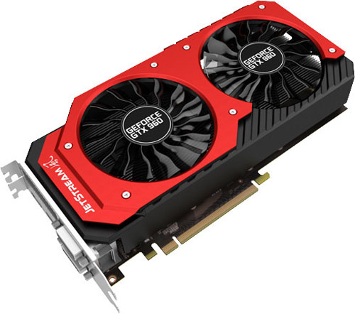 Palit chystá vydání grafické karty GeForce GTX 960 s chladičem JetStream a 4 GB VRAM