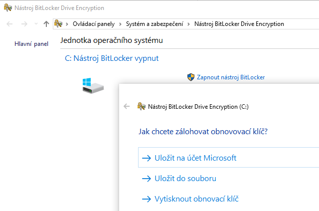 BitLocker v dobré náladě