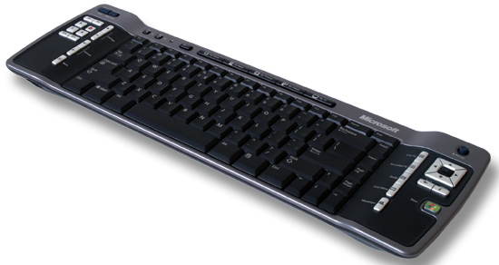 Microsoft Remote Keyboard - 3v1 pro HTPC