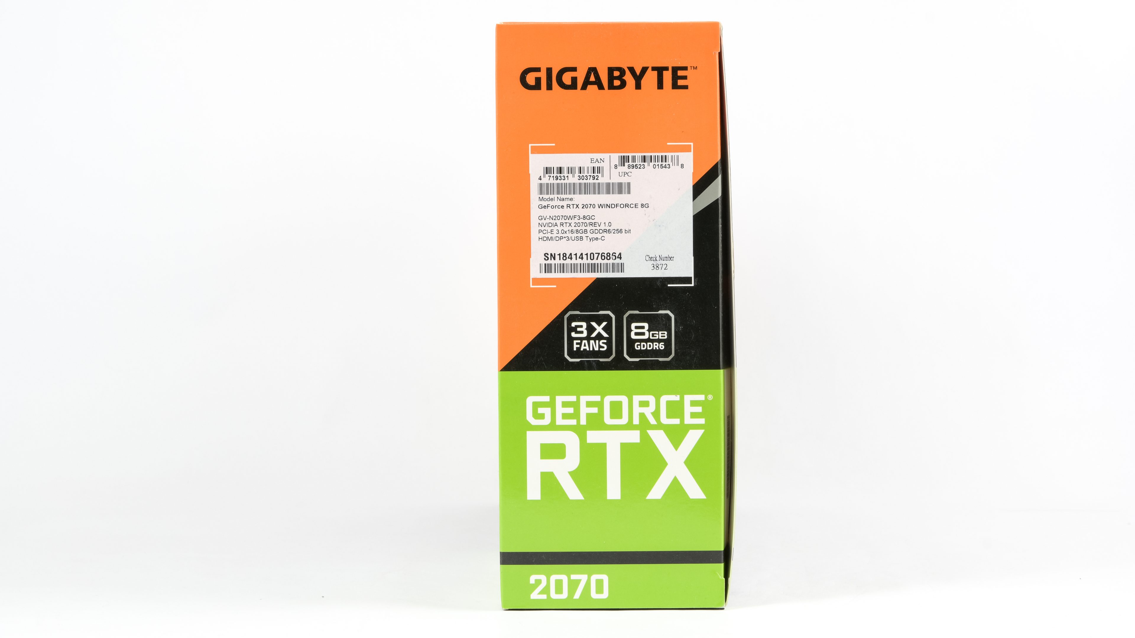 Gigabyte RTX 2070 Windforce 8G: Levně neznamená špatně