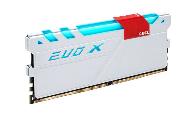 GeIL spouští prodej nové řady DDR4 pamětí EVO-X s RGB LED nasvícením