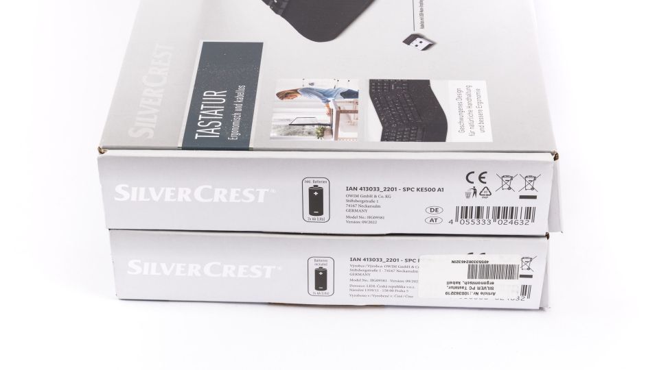 Ergonomická bezdrátová klávesnice SilverCrest z Lidlu za osm stovek v testu