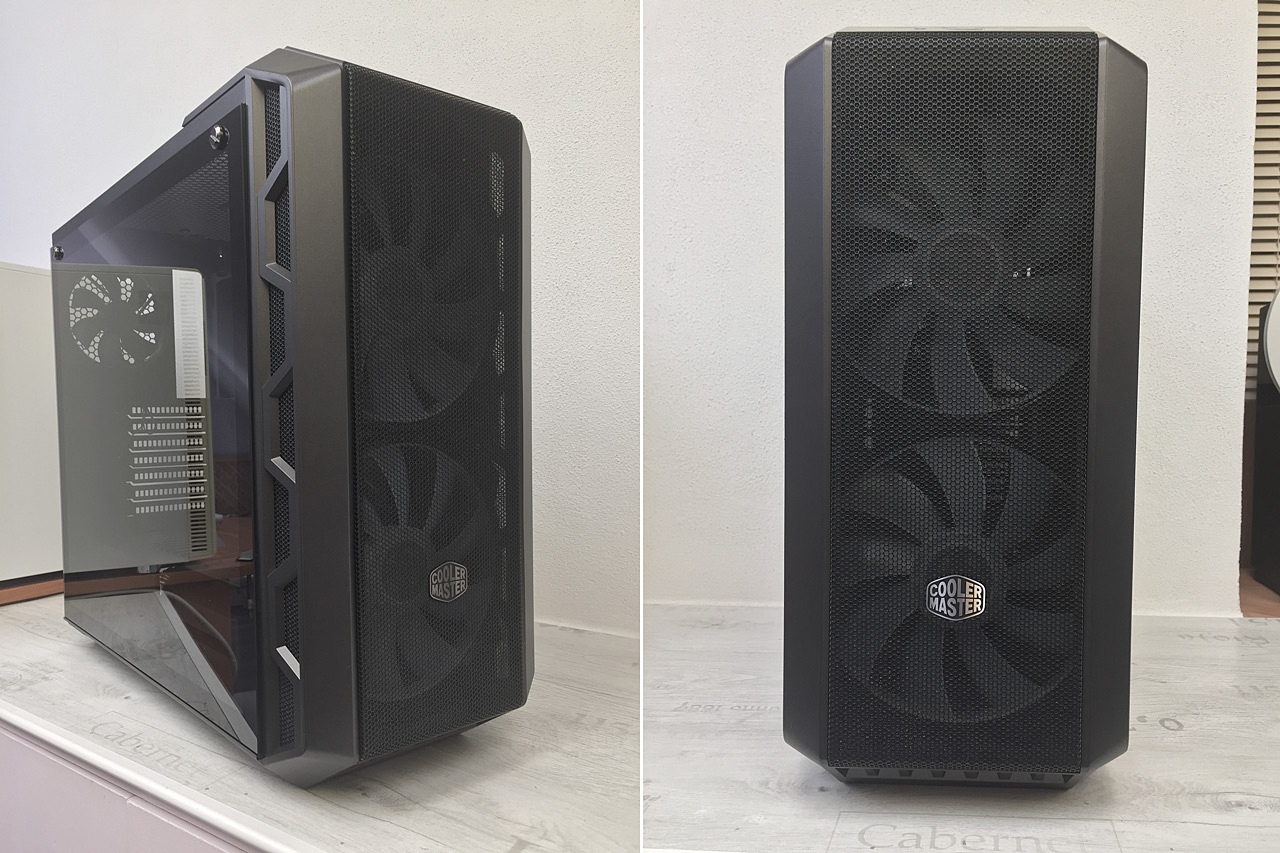 Cooler Master MasterCase H500 ARGB – nejnižší HAF