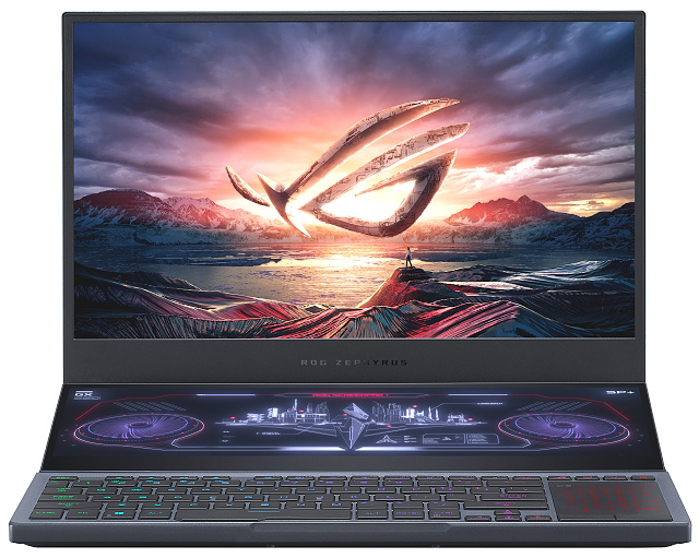 ASUS ROG Zephyrus Duo 15: fantastický stroj s dvojicí 4K LCD