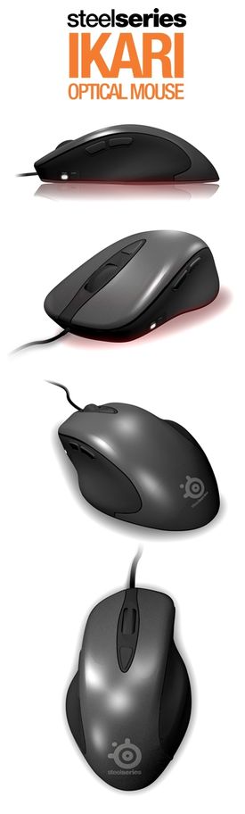 SteelSeries Ikari - hrdý laserový nástupce