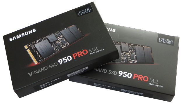 2× Samsung 950 Pro: Nové M.2 SSD 256 a 512 GB v testu 