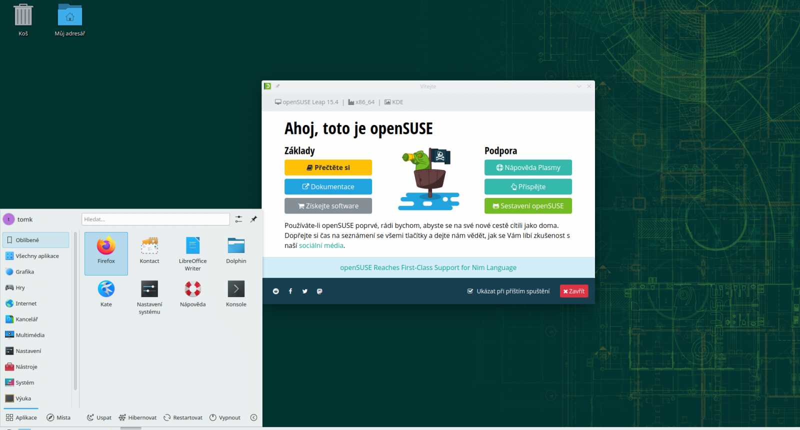 OpenSuse 15.04 Leap: Jaká je klikací linuxová distribuce z Německa