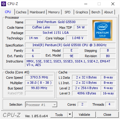 AMD Athlon 200GE, Intel Celeron G4900 a Pentium G5500