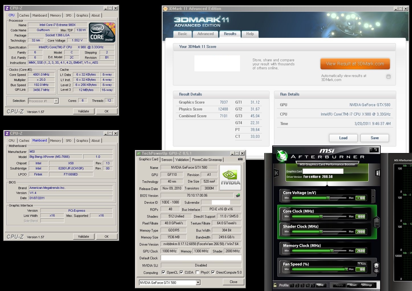 GeForce GTX 580 1 GHz není sen