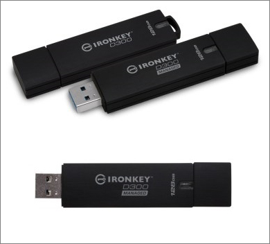 Kingston představil šifrované USB disky IronKey D300 a IronKey D300 Managed