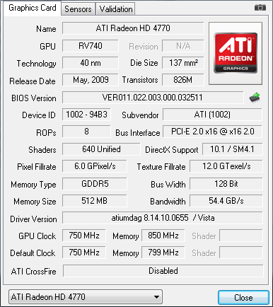 ATI Radeon HD 4770 - málo peněz hodně grafiky